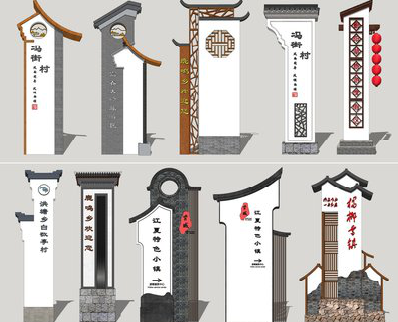 安溪美丽乡村标识标牌有哪些分类？